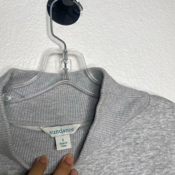 Sundance Womens Sweater Size S Gray Mock Neck Long Sleeve Pullover Casual - Picture 3 of 9